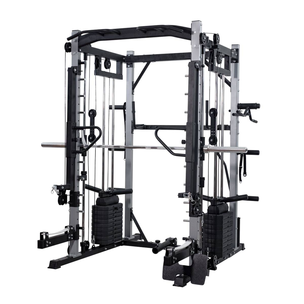 Smith Cage Multipress - 2 x 50 kg vikter
