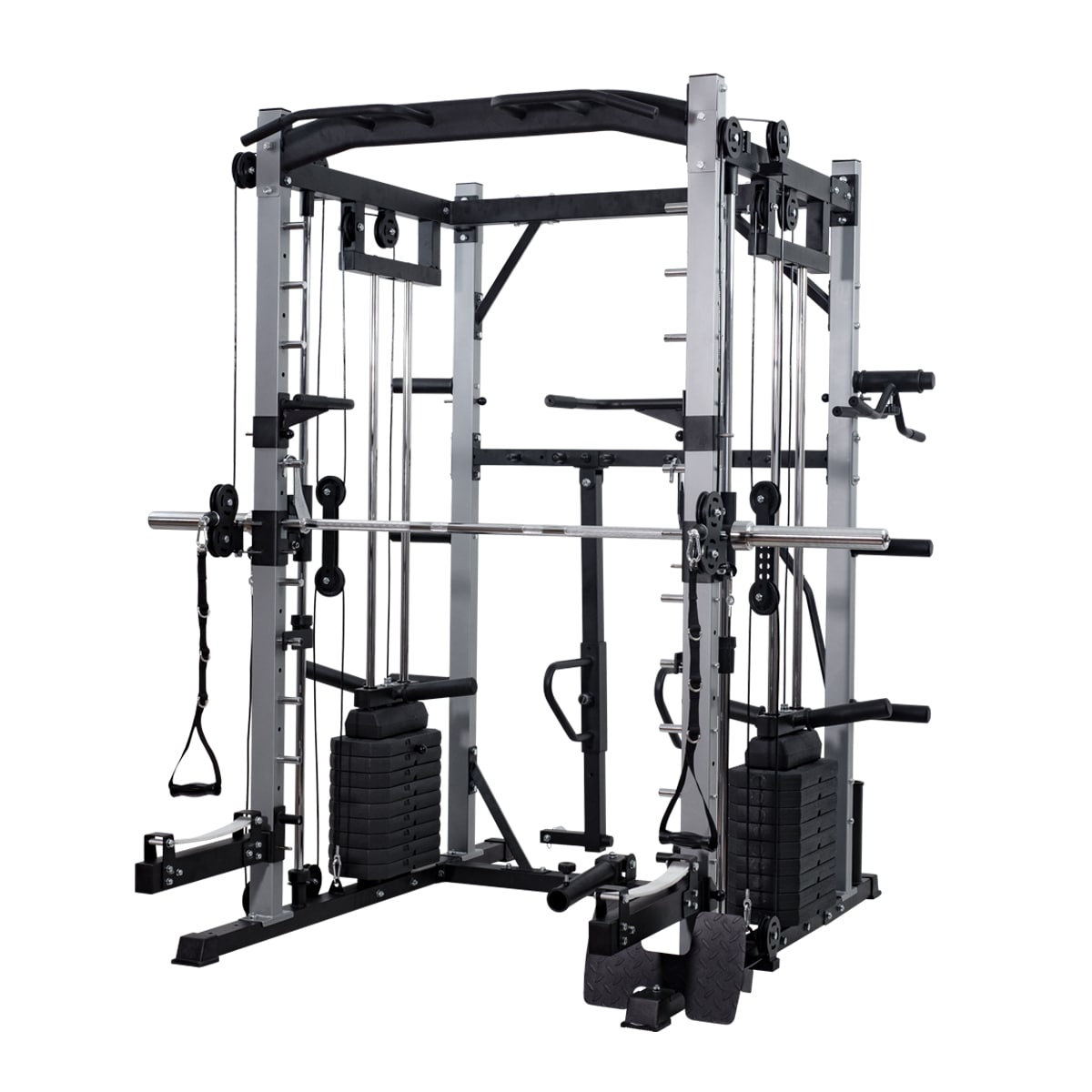 Smith Cage Multipress - 2 x 50 kg vikter
