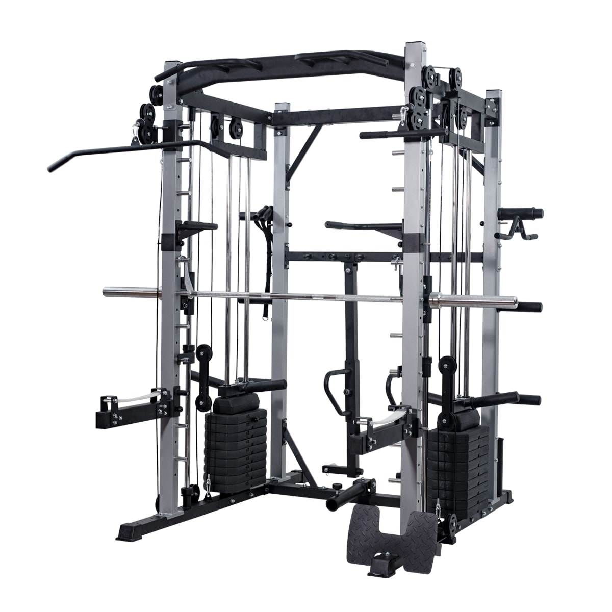 Smith Cage Multipress - 2 x 50 kg vikter