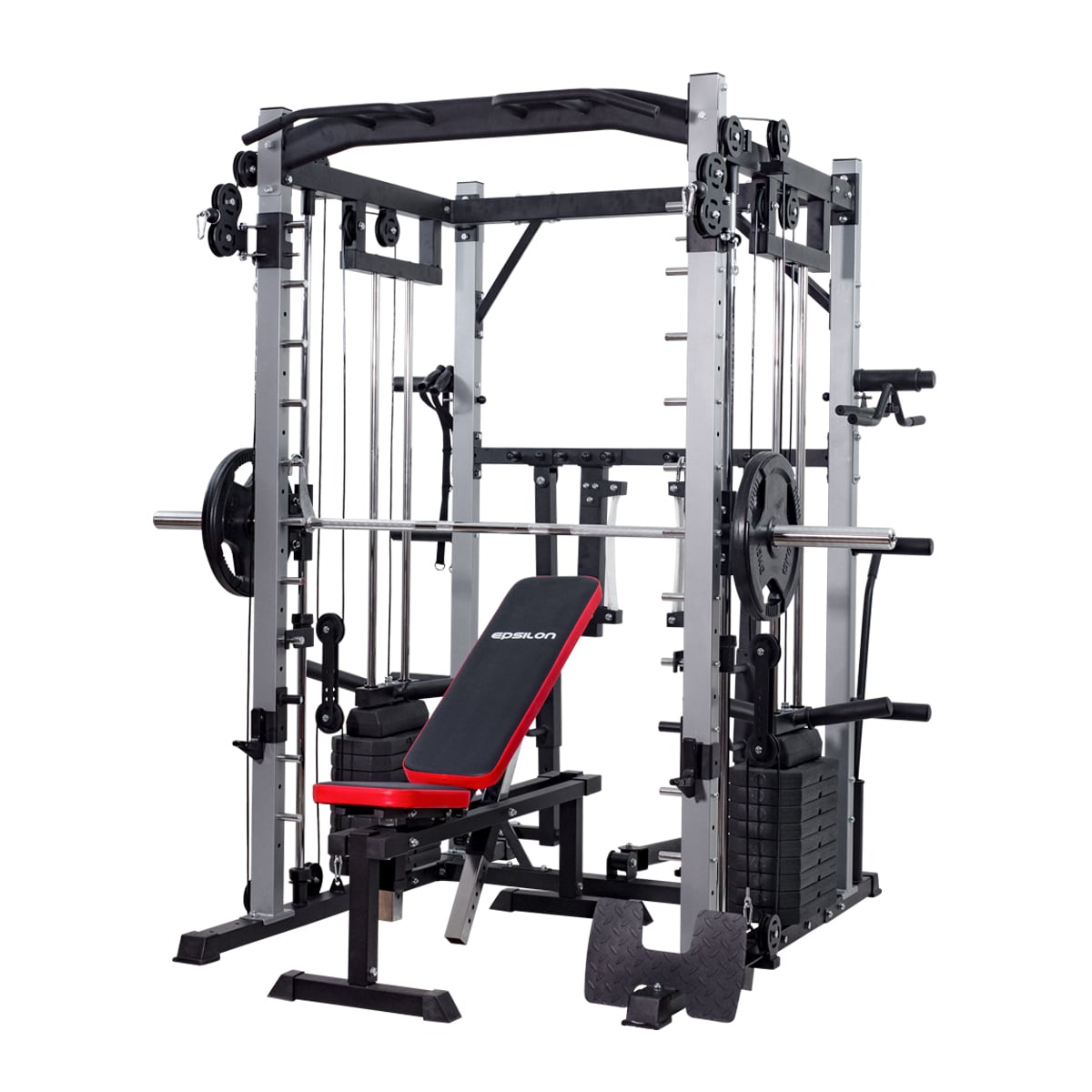 Smith Cage Multipress - 2 x 50 kg vikter